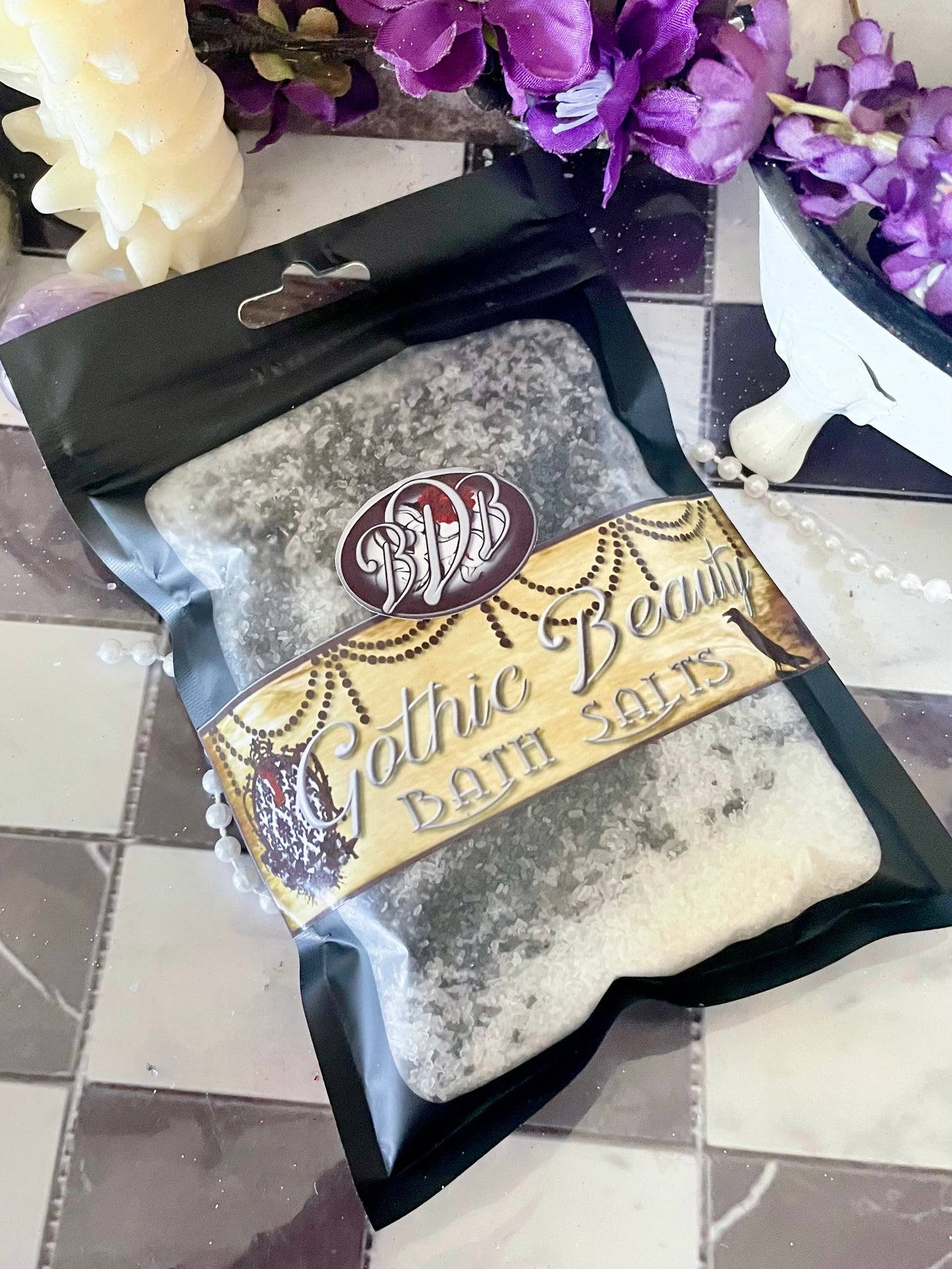 Gothic Beauty Bath Salt Bags